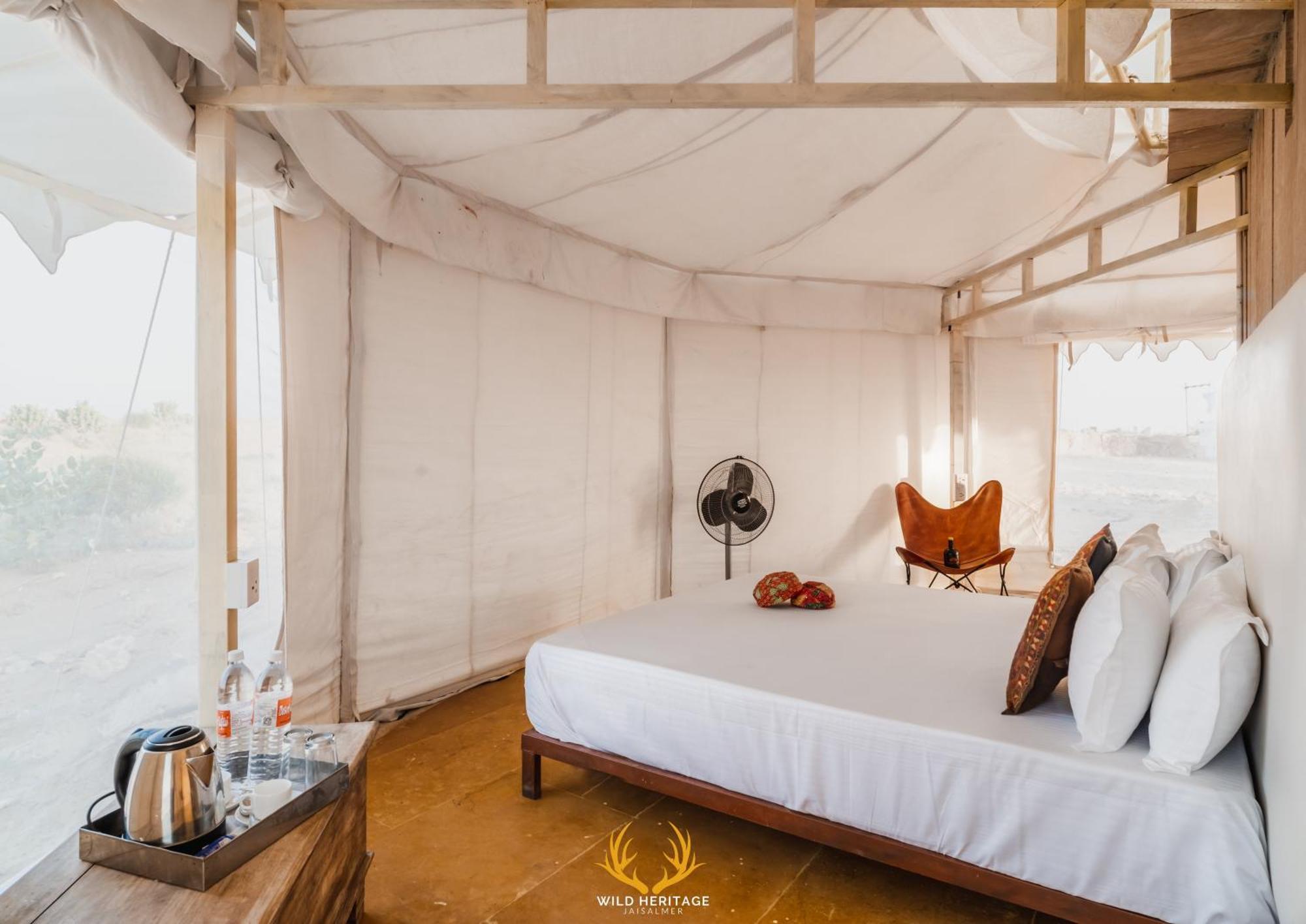 Wild Heritage Desert Camp Hotel Джайсалмер Екстериор снимка