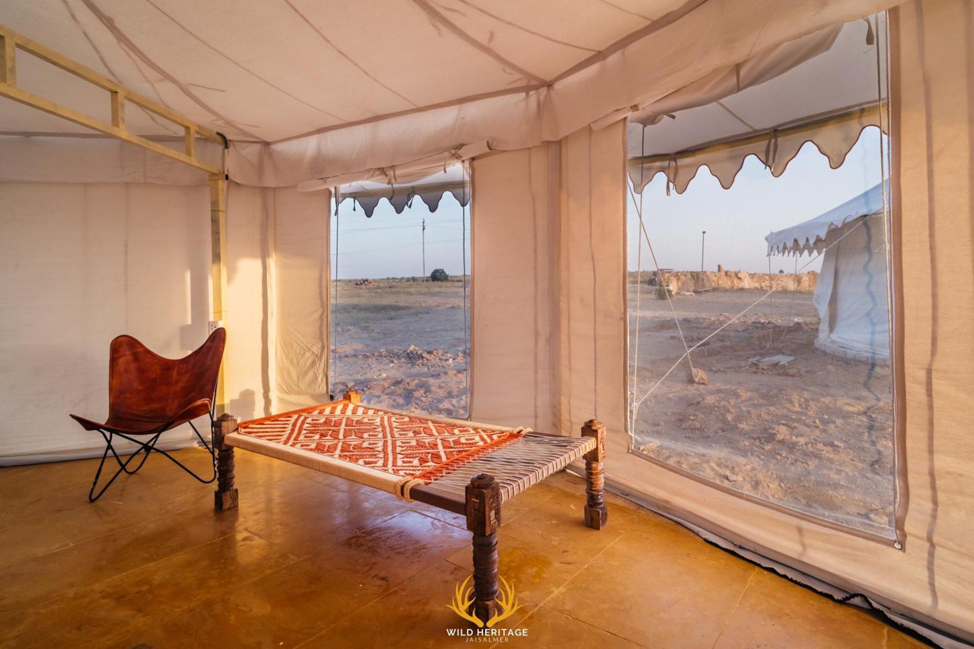 Wild Heritage Desert Camp Hotel Джайсалмер Екстериор снимка